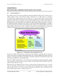 Chapter 21. Section 4(F) and Section 6(F)Evaluation