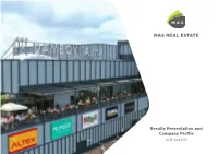 Results Presentation and Company Profile on 30 June 2021 TABLE of CONTENTS