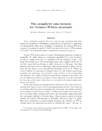 The Symplectic Sum Formula for Gromov-Witten Invariants
