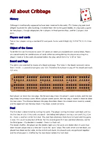 Guide to Cribbage (Pdf)