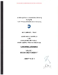 MTA Contract #6240 Volume 1 – Design Build Agreement