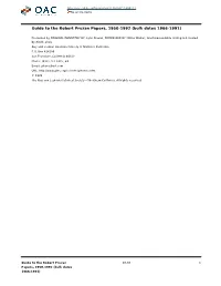 Robert Pruzan Papers, 1950-1992 (Bulk Dates 1966-1991)