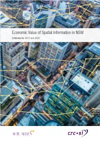 Value of NSW Spatial Information