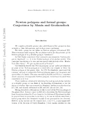 Newton Polygons and Formal Groups: Conjectures by Manin And
