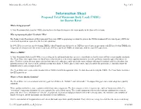 Proposed Total Maximum Daily Load (TMDL) for Beaver River