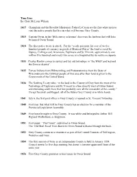 Time Line by Clare Mclean-Wilson