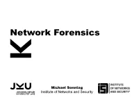 Network Forensics