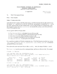 Revised: Cloning System Disks