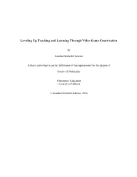 Building in the Sand: Levelling Up