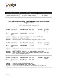 Delegated Decisions Report.Pdf