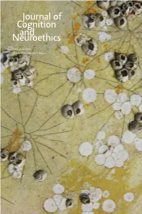 Journal of Cognition and Neuroethics