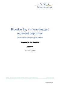NIWA CLIENT REPORT No: CHC2015-102 Report Date: July 2015; Revised 21 April 2016 NIWA Project: POL15502