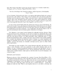 The Final Version Is in J. Held & J. South