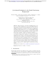 Correlated Evolution in the Small Parsimony Framework*