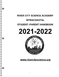 Student and Parent Handbook