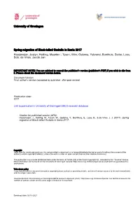 University of Groningen Spring Migration of Black-Tailed Godwits In