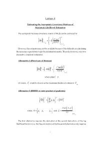 MLE Lecture 4.Pdf