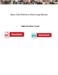 Basic Chibi Reference Sheet Image Blender