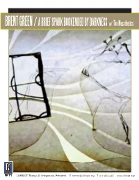 BRENT GREEN /A BRIEF SPARK BOOKENDED by DARKNESS W