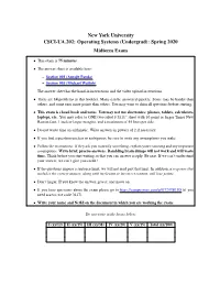Operating Systems (Undergrad): Spring 2020 Midterm Exam