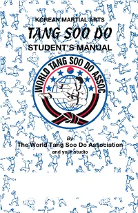 2015 WTSDA Student Manual.Pdf