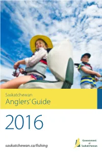 2016 Anglers' Guide