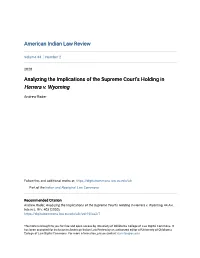 Analyzing the Implications of the Supreme Court's Holding in Herrera
