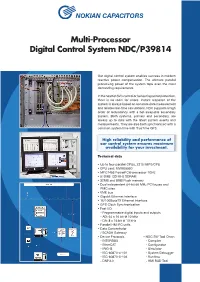 Multi-Processor Digital Control System NDC/P39814