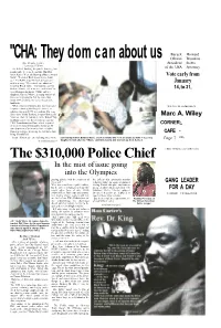 The $310,000 Police Chief K ROGUE SOOQUW» Jaftf* 10 the SIMÉIS in the Mist of Issue Going Into the Olympics