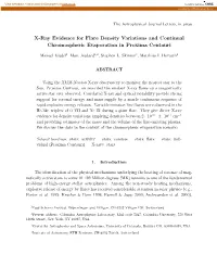 X-Ray Evidence for Flare Density Variations and Continual Chromospheric Evaporation in Proxima Centauri