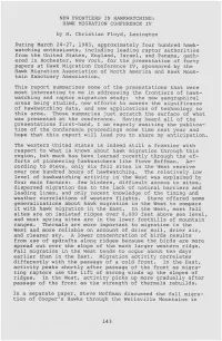 Birdobserver11.3 Page143-148 New Frontiers in Hawkwatching