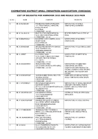 Coimbatore District Small Industries Association (Codissia)