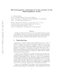 Electromagnetic Scattering of Vector Mesons in the Sakai-Sugimoto Model