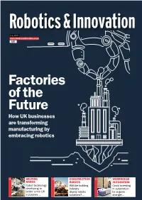 Factories of the Future How UK Businesses Are Transforming Manufacturing by Embracing Robotics