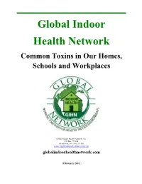Global Indoor Health Network--Position Statement