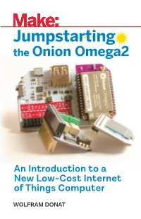 Jumpstarting the Onion Omega2