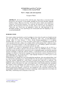 SUPARSTHAS and SWAG AUTAS Colonisers of the Ancient World Part I