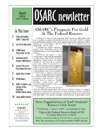 In This Issue at the Federal Reserve - Hellos and Goodbyes 2 a Bad Pun Is Always Worth Repeating