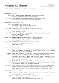 Ph.D. Student, CMU Program in Neural Computation Í