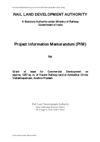 Project Information Memorandum (PIM)