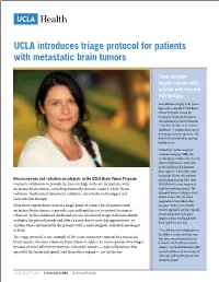 UCLA Introduces Triage Protocol for Patients with Metastatic Brain Tumors
