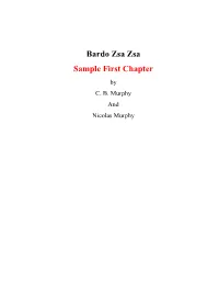 Bardo Zsa Zsa Sample First Chapter by C