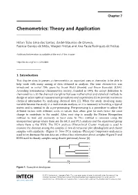 Chemometrics: Theory and Application