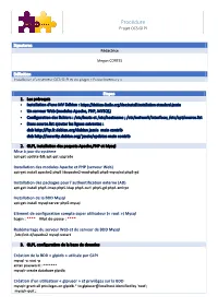 Procédure OCS GLPI
