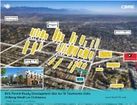 90% Permit Ready Development Site for 18 Townhome Units Utilizing Small Lot Ordinance ±0.65 Acres in Los Feliz Rendering