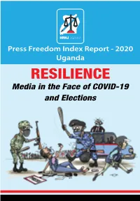 Press Freedom Index Report 2020