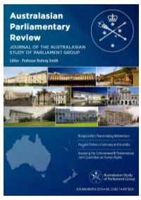 To View the PJCHR As a Fix-All for Human Rights Considerations in the Australian Context Or Even the Parliamentary Context