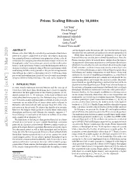 Prism: Scaling Bitcoin by 10000