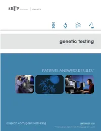 Genetic Testing