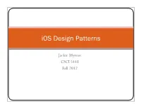 Ios Design Patterns